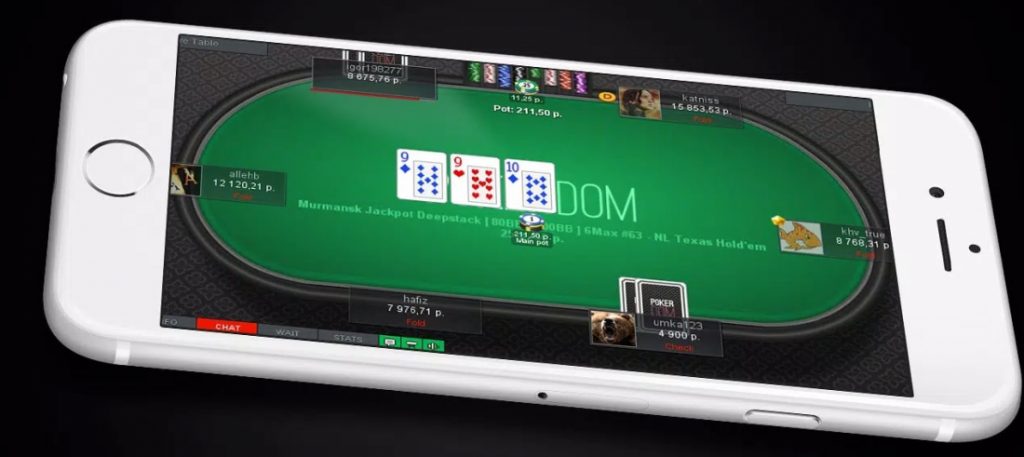 Mobile poker on smartphones
