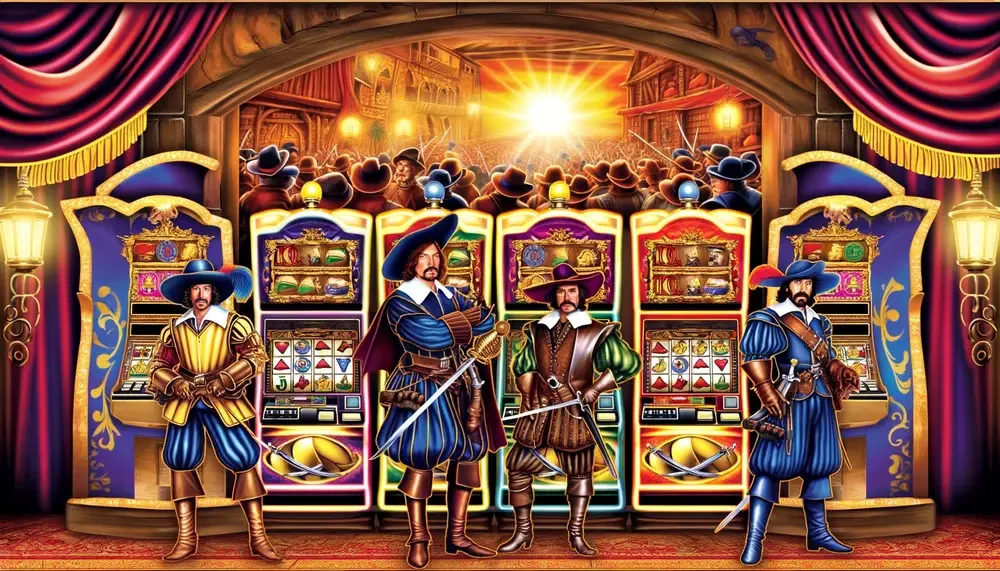 epic musketeer slot machines