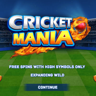 Play Cricket Mania slot